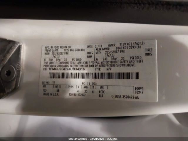 Engine ECM Electronic Control Module 1.5L Fits 17-19 ESCAPE 4594957