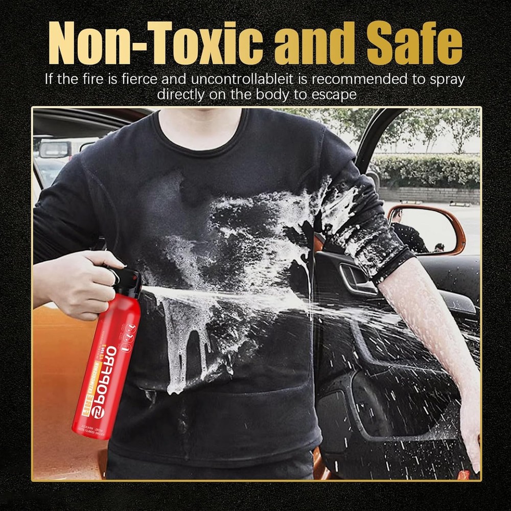Portable Fire Extinguishers with water-based high-temperature resistance,Can Pre