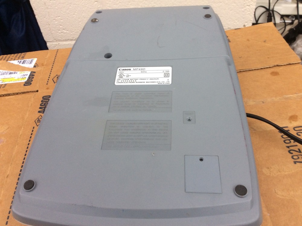 Canon MP49D Electronic Calculator