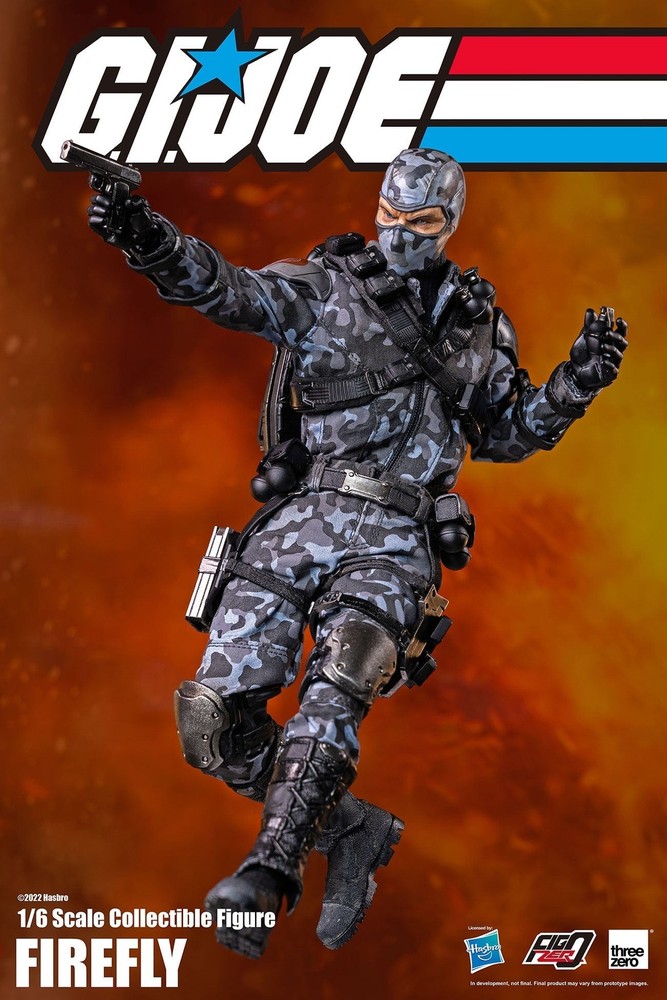 1/6 Scale Toy GI Joe - Firefly - Hook & Loop Shoulder Pads