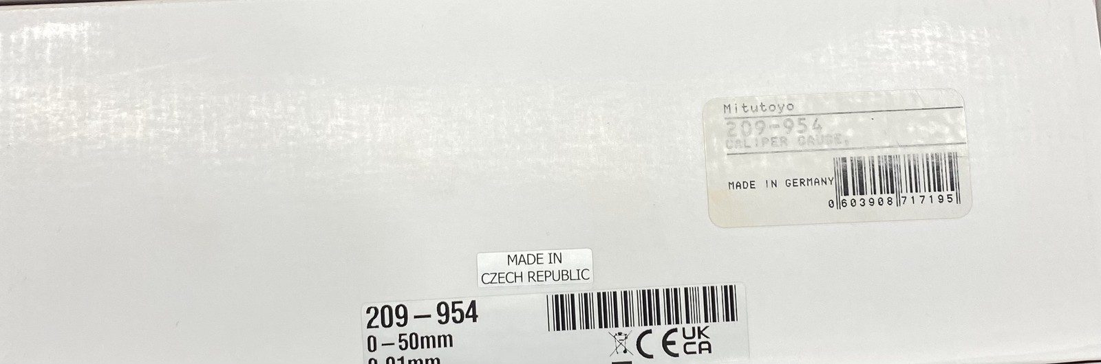 Mitutoyo External Caliper Gage 209-954