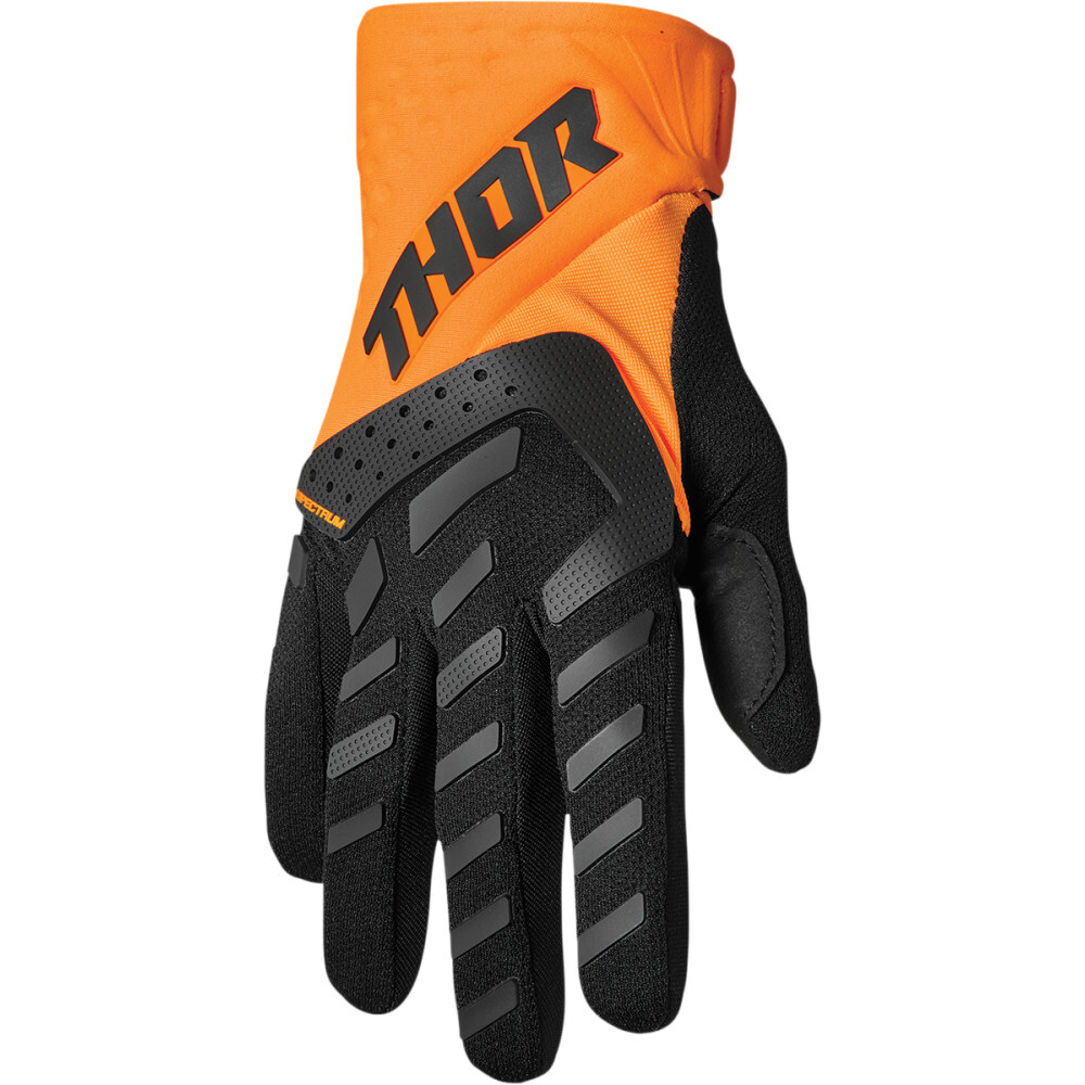 Thor Spectrum Gloves - Orange/Black | Small