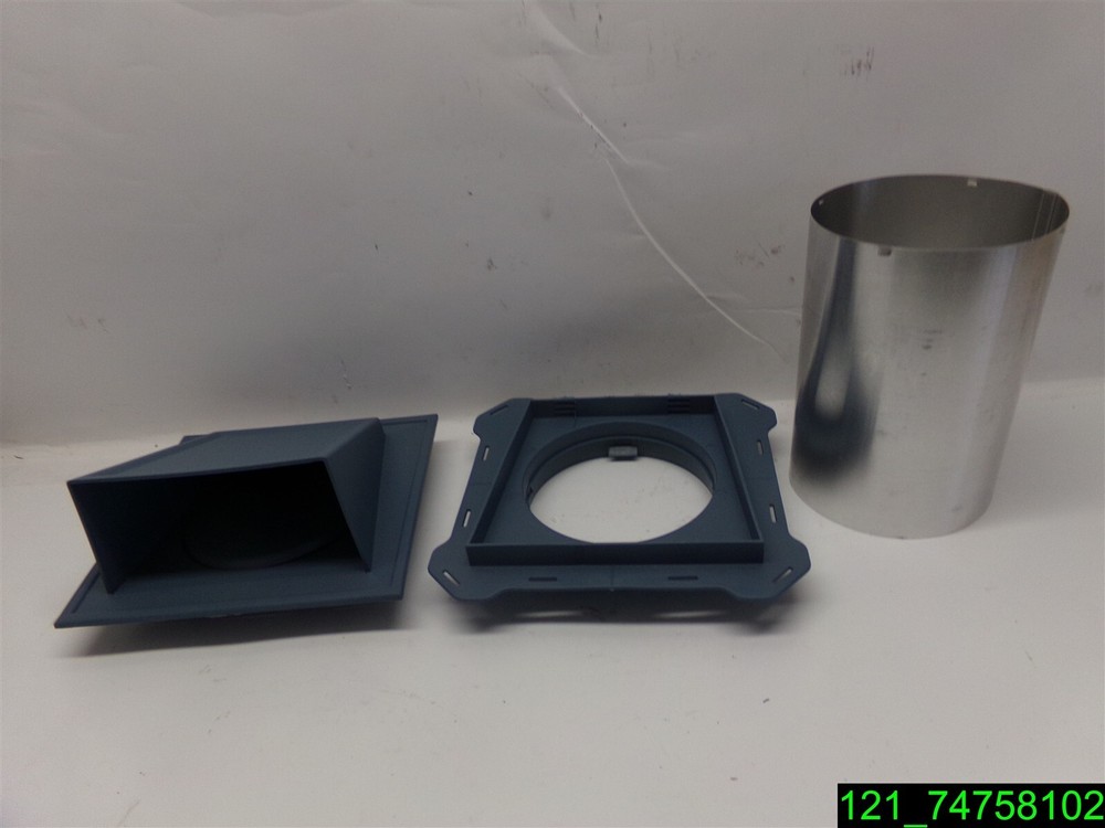 6" HOODED VENT CUTTING EDGE CE030806400 COLOR CODE 400 - NEW