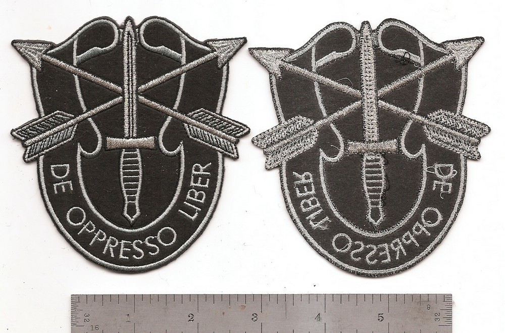 #281 US ARMY SPECIAL FORCES DE OPPRESSO LIBER PATCH