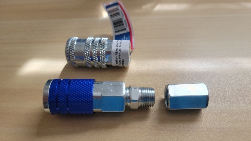 Merlin 1/4" Coupler Quick Connect And Union 4pc
