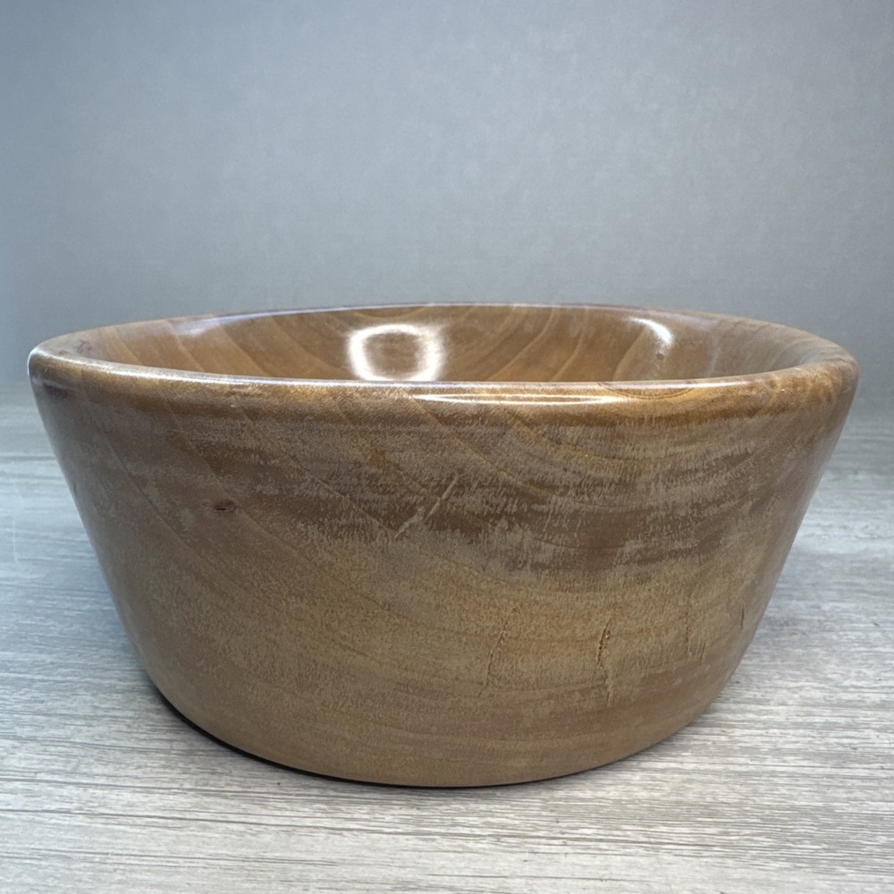 Hand Made Wood Bowl Signed
