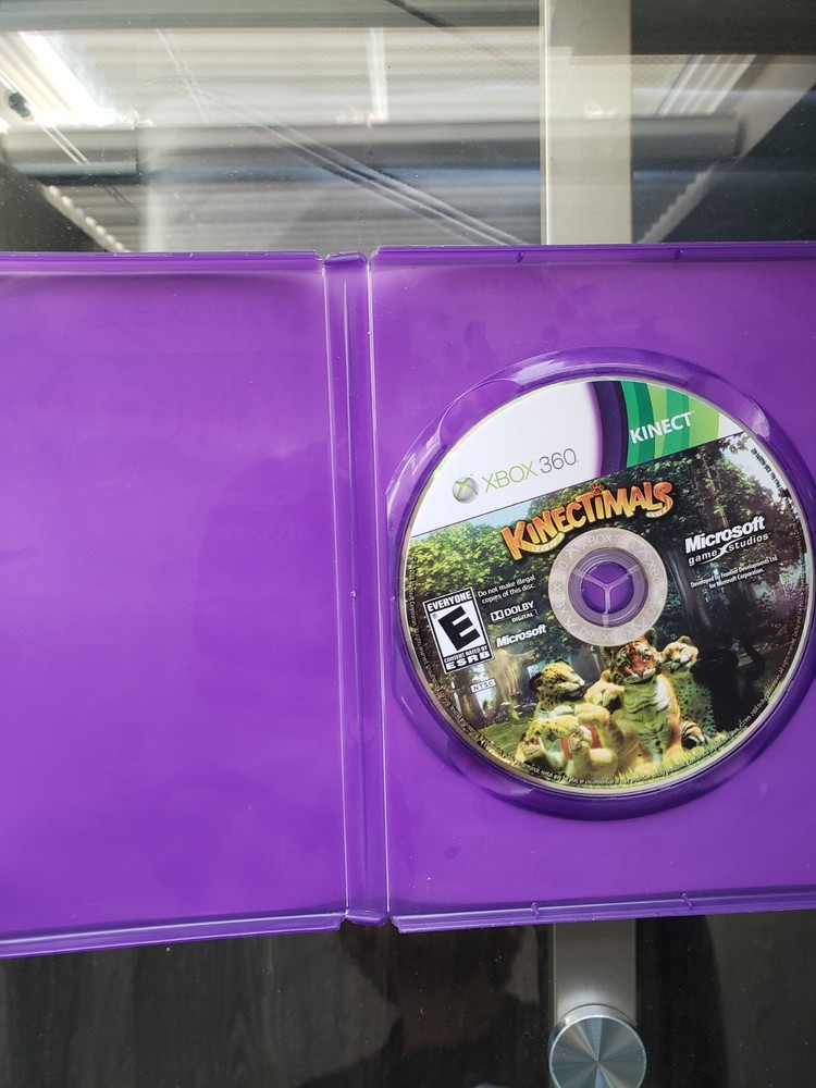 Xbox 360 Kinect Bundle: White Sensor Bar and 3 Games Lot TESTED