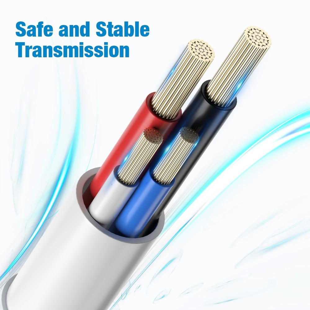 Apple 30-pin USB Charging Cable 2 Pcs