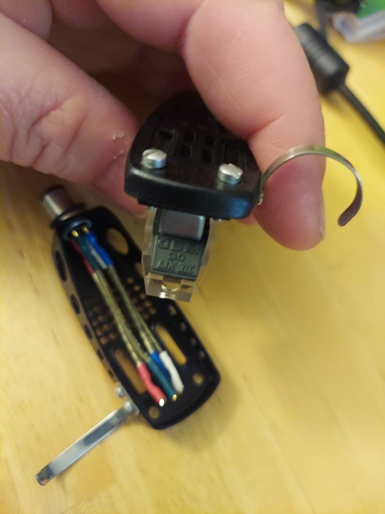 QLM 30 Mk III cartridge on Technics type headshell + Extra