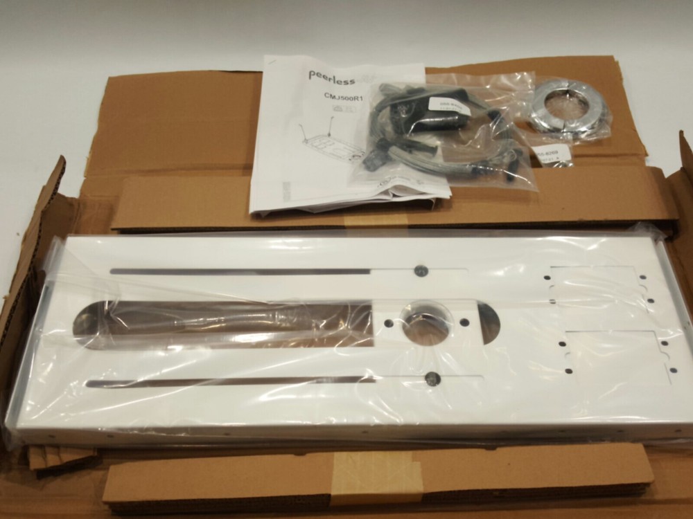 PEERLESS CMJ500R1 Suspended Ceiling Plate,Projector,White