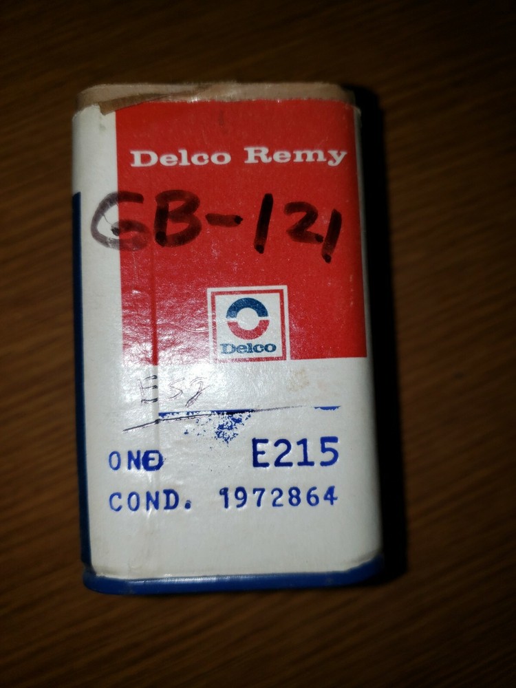 NOS DELCO REMY E215/1972864 CONDENSER