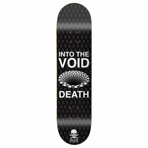 Into the void deck - Death Skateboards 8.75 " with grip