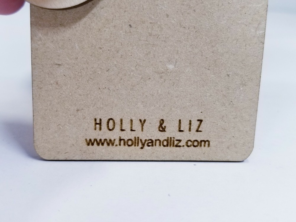 Holly & Liz Tidepool Maple Cork Drops - 2.75"