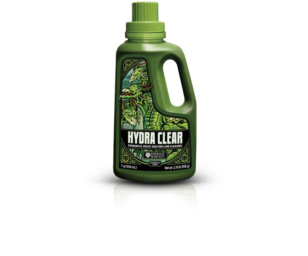 Emerald Harvest Hydra Clear - Multi-Enzyme Cleaner - 1 Quart, 32oz