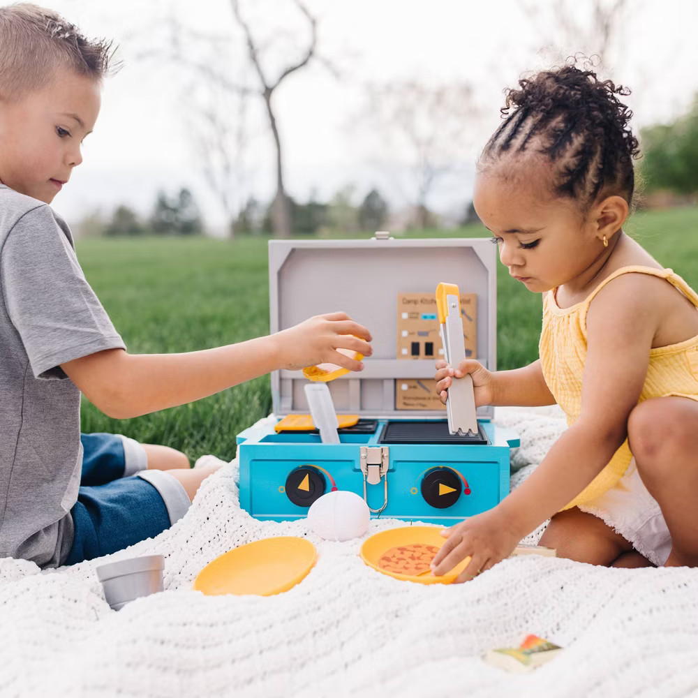 Melissa & Doug Let's Explore Camp Stove Play Set