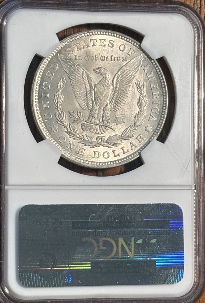 1921 P Morgan Silver Dollar - Very Nice Mint State - NGC MS63