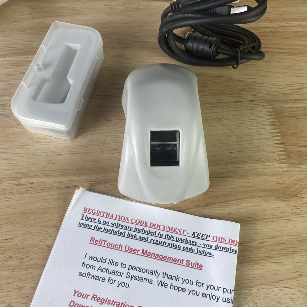 ReliTouch User Management Suite - Actuator fingerprint scanner for PC