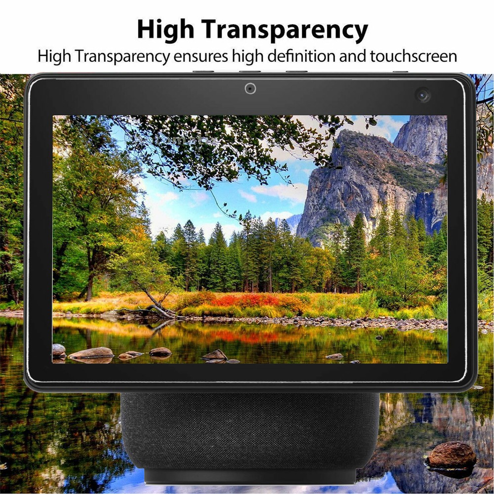 2PCS Glass Screen Protector for Amazon Echo Show 10 10.1"inch (3rd Generation)