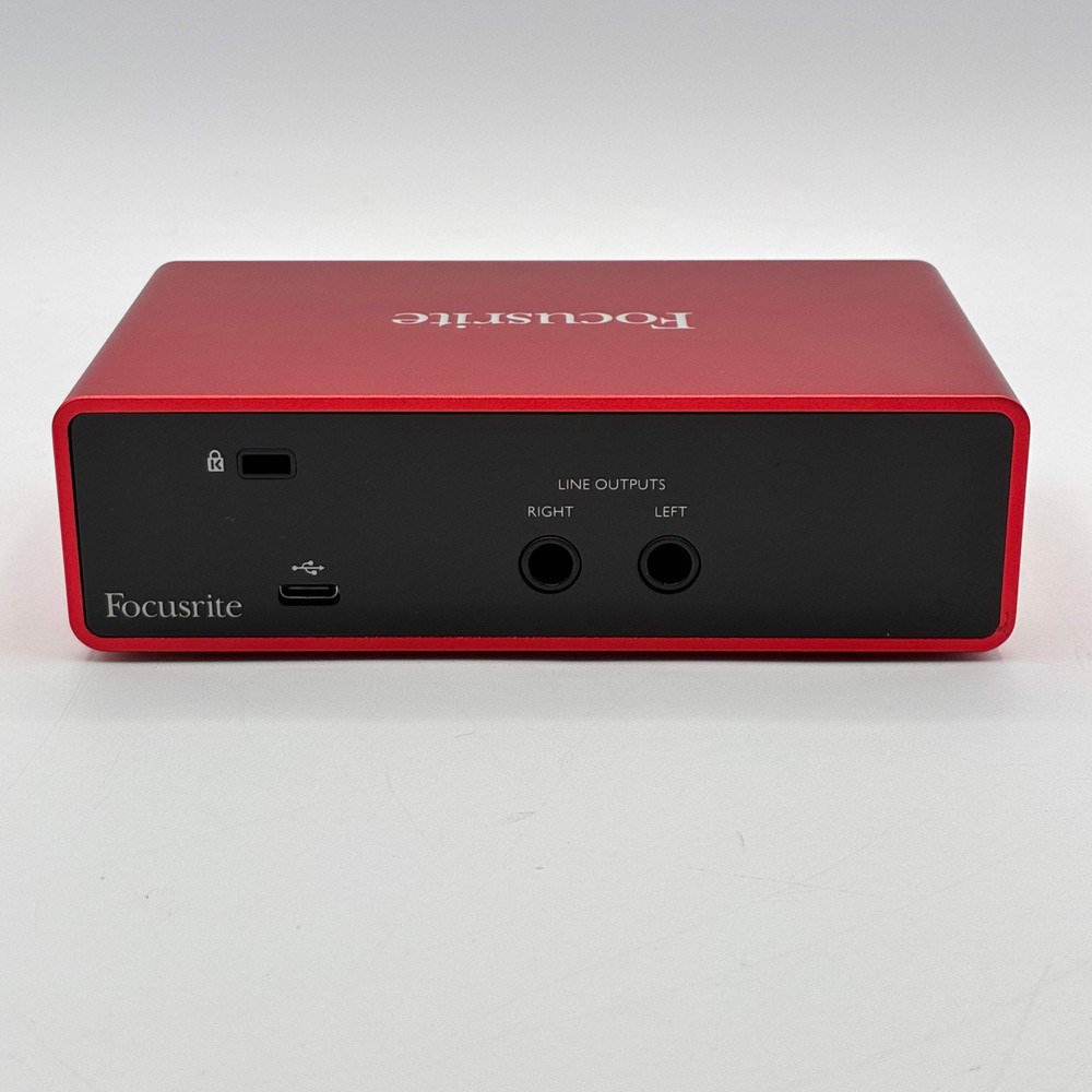 Focusrite Scarlet Solo 4th Gen Audio Interface