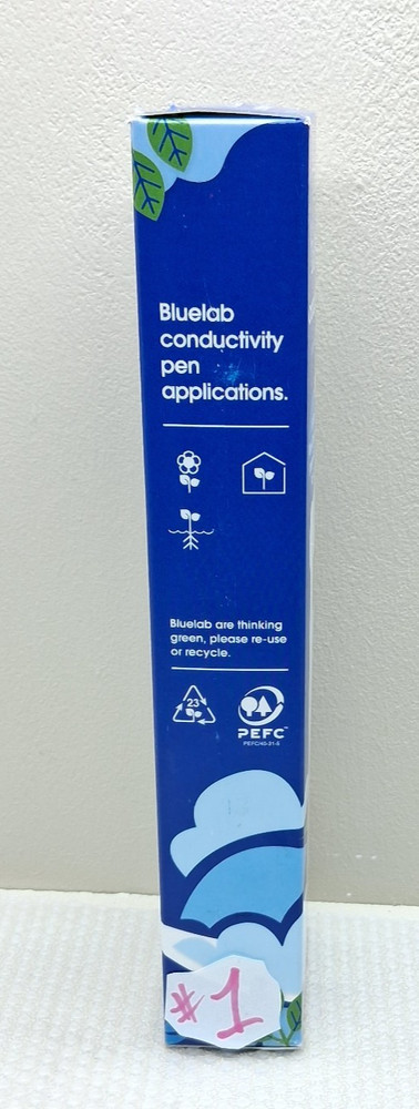 Bluelab Conductivity Pen 1 Button Unit Change PPM & EC & Temperature NEW