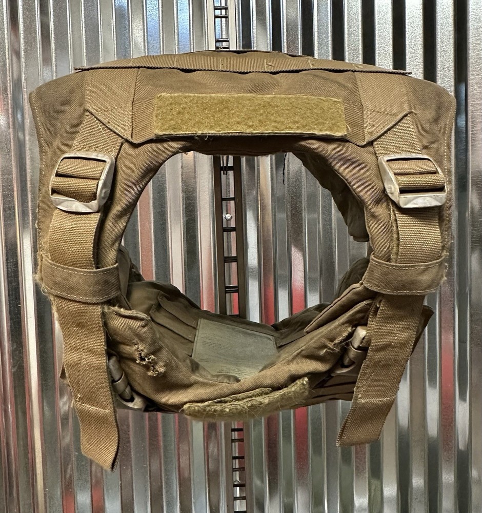 USMC MTV Modular Tactical Vest w/ Soft Inserts Medium Coyote