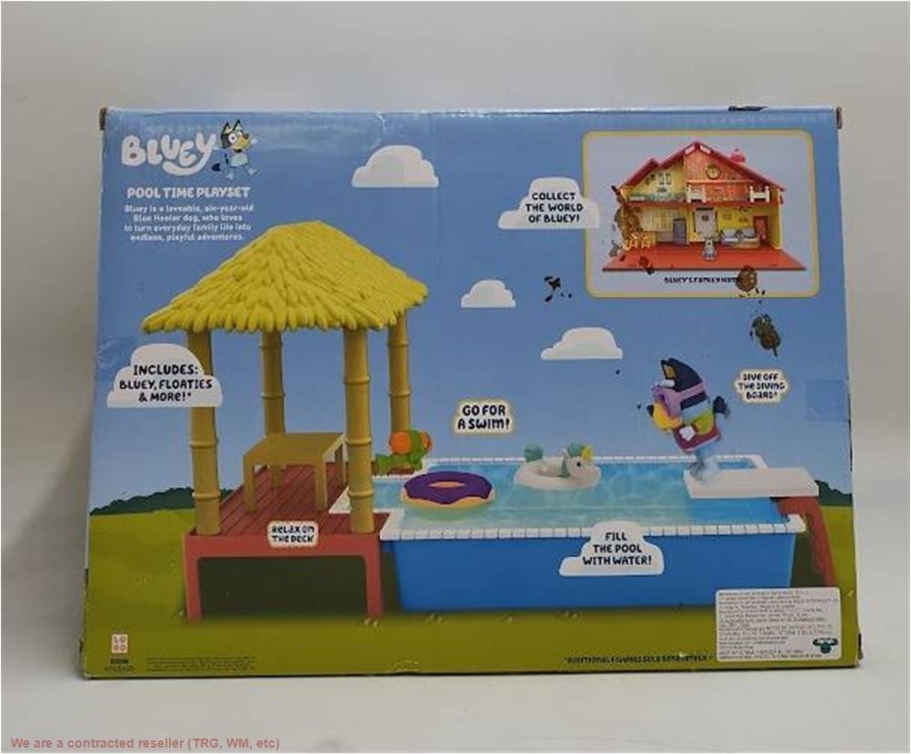 Bluey Pool Time Playset SEE DETAILS
