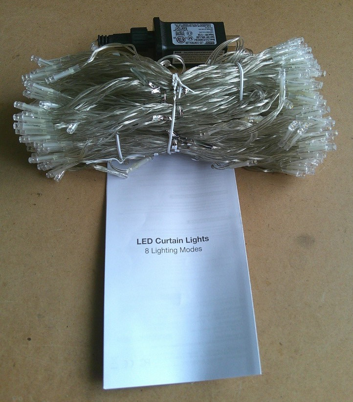 LE Lighting Ever LED Curtain Lights (Warm White)