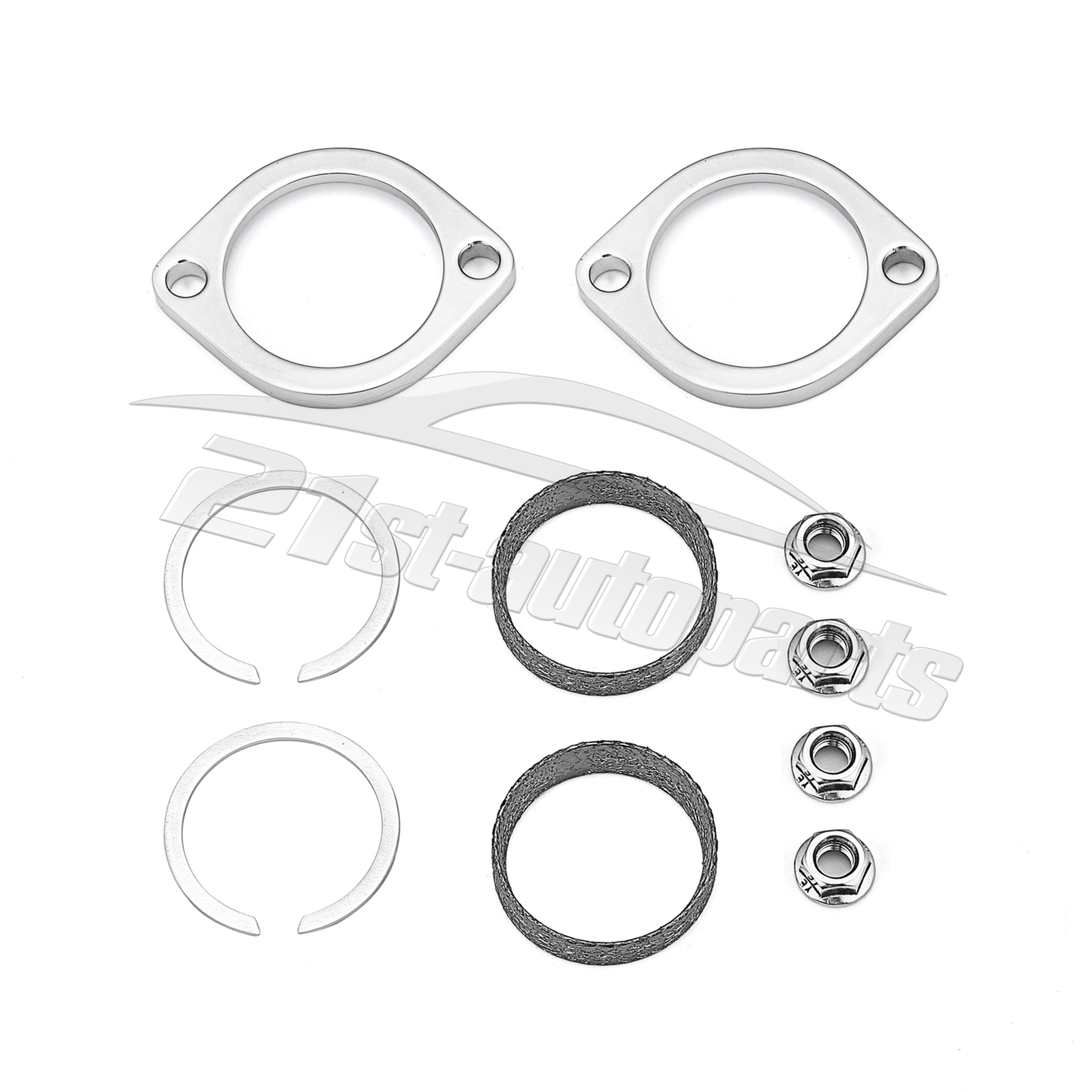 Exhaust Flange Gasket Seal Install Kit For 84+ Harley Big Twin Touring Sportster