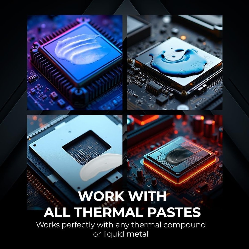 Efficient Thermal Paste Spreader for Enhanced Device Lifespan - Easily Apply