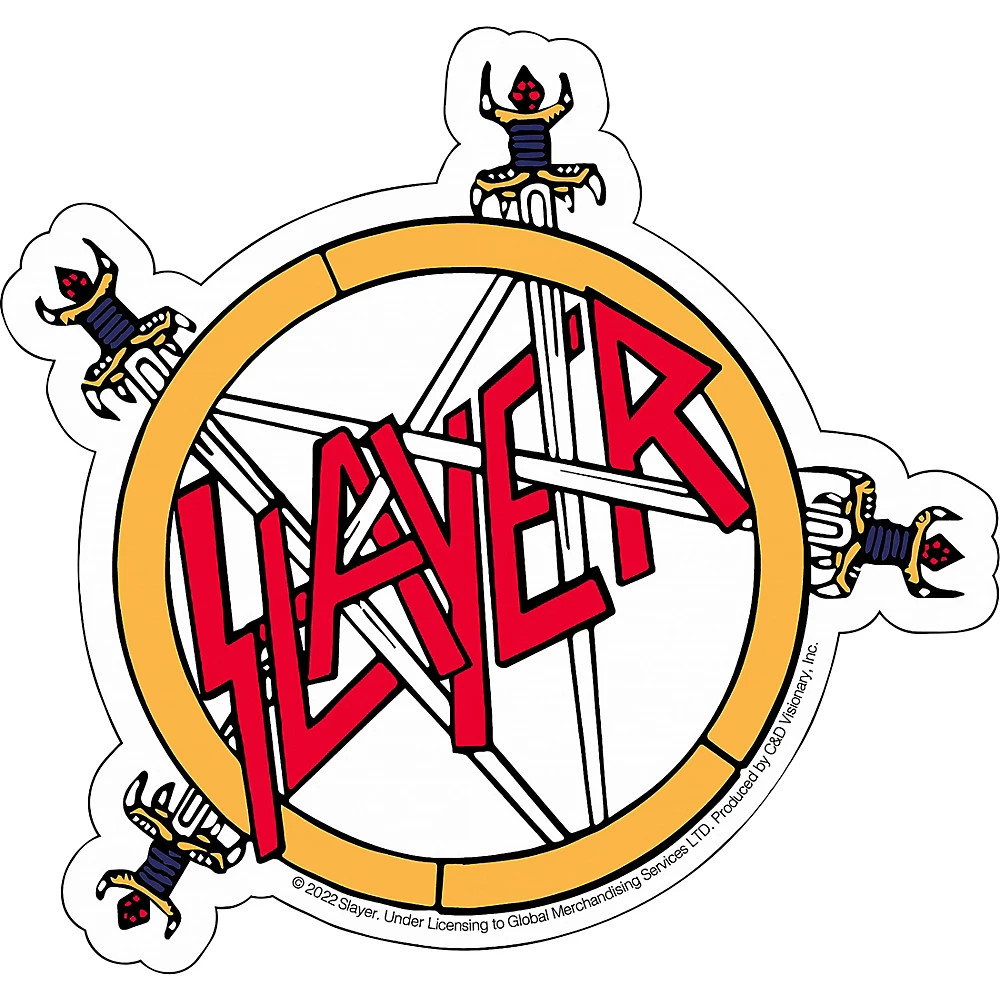 C&D Visionary Slayer Pentagram Sticker