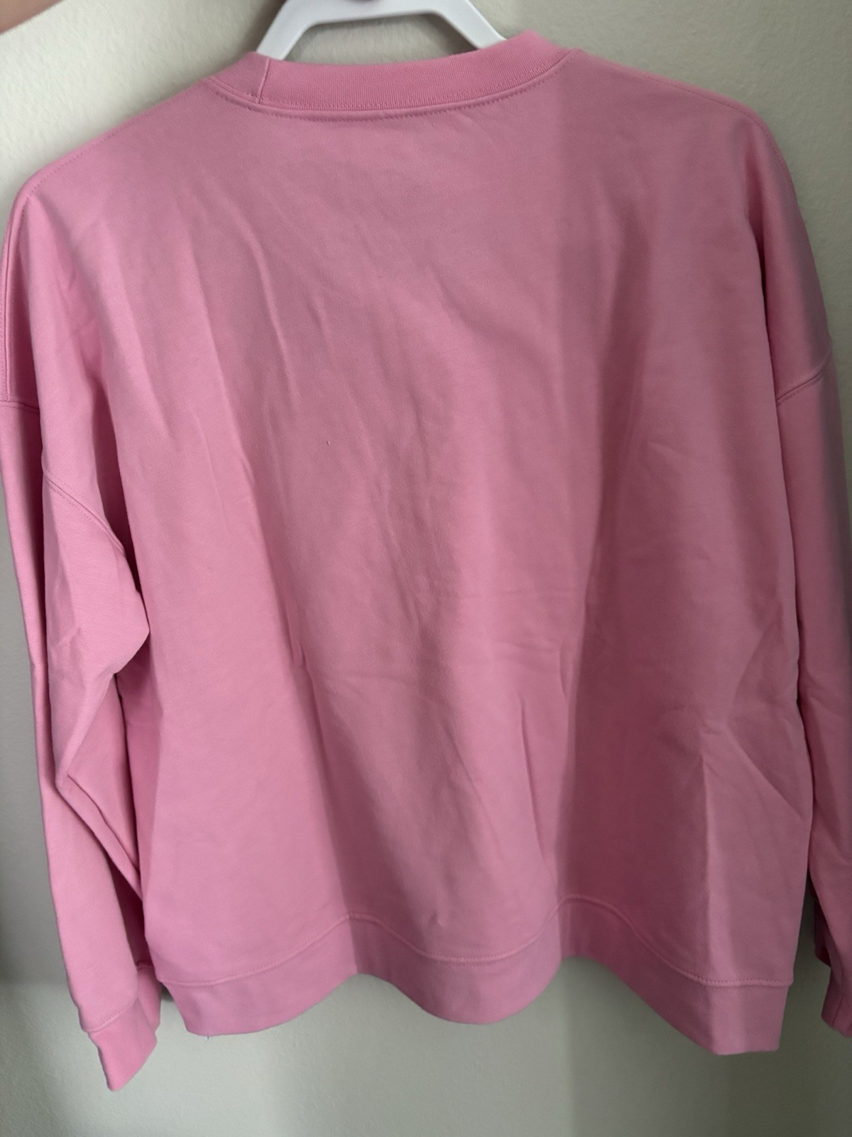 Disney Parks 2026 Pink valentine Pullover/ crewneck sweatshirt*Size S