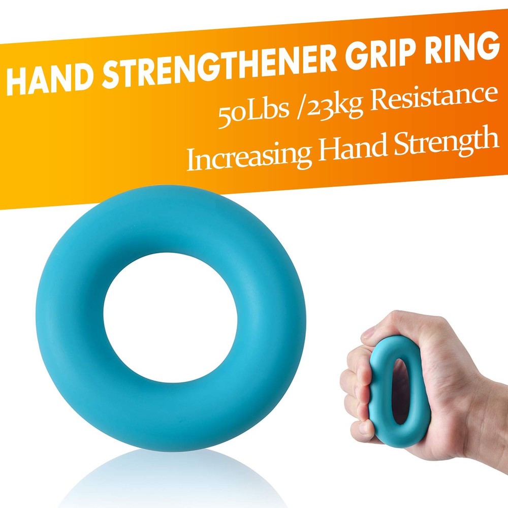 Grip Strength Trainer Adjustable Hand Gripper Finger 7 Pcs