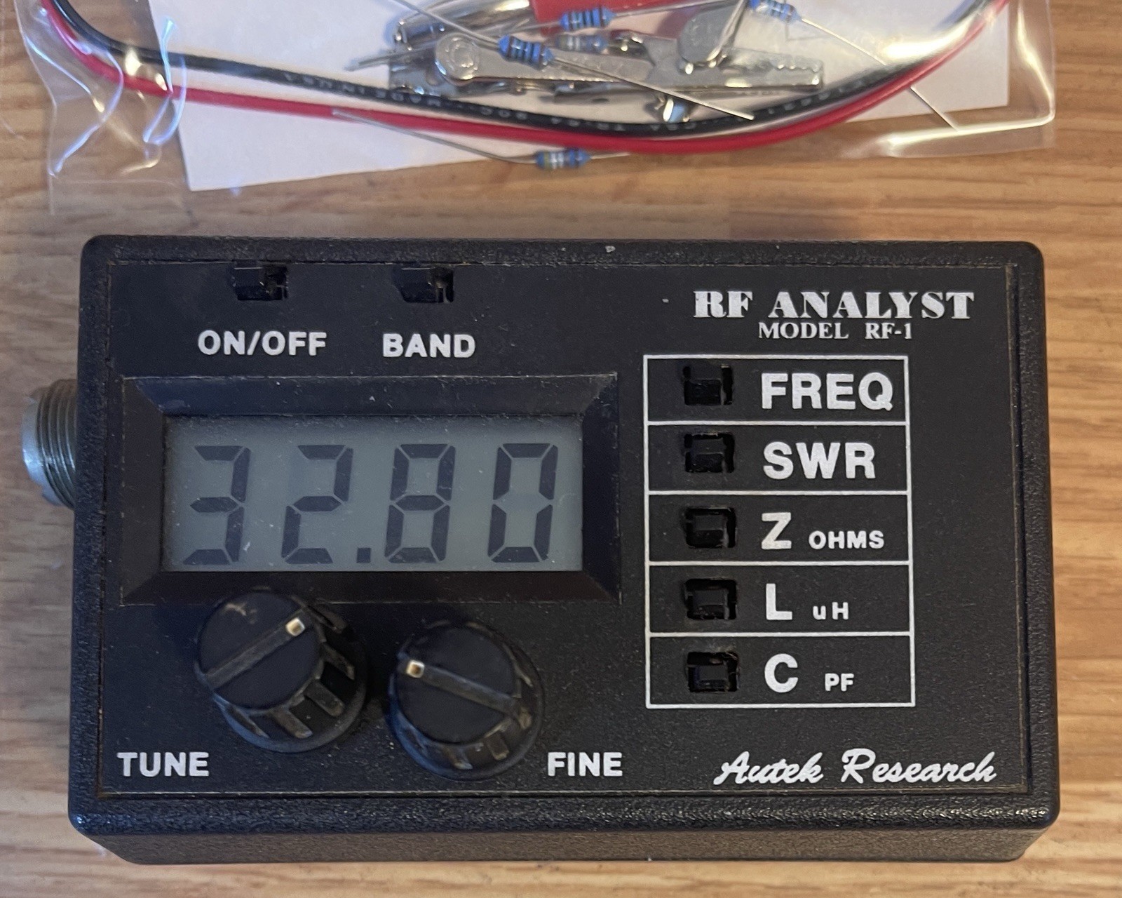 Autek Research RF-1 RF Analyst With accessory kit Works Fine