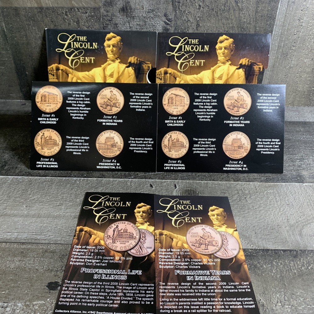 2009 BICENTENNIAL PROGRAM THE LINCOLN CENT ISSUED 2 ISSUED 3 PENNY