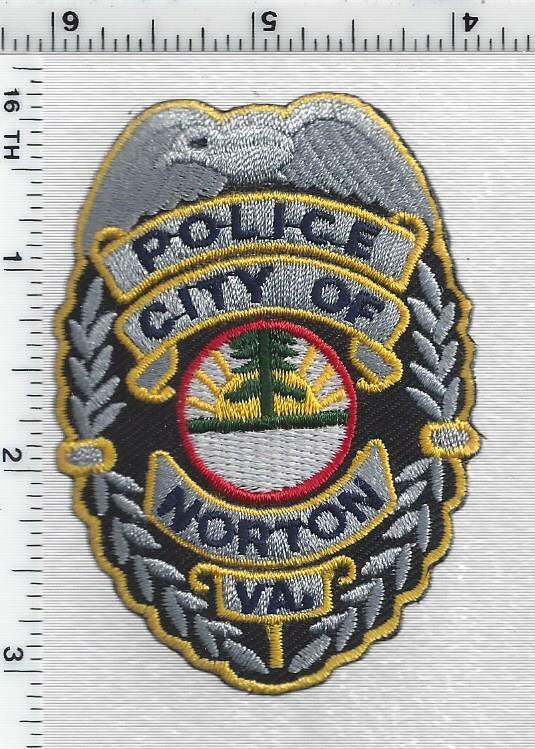 Norton Police  (Virginia) 1st Issue Cap/Hat Patch