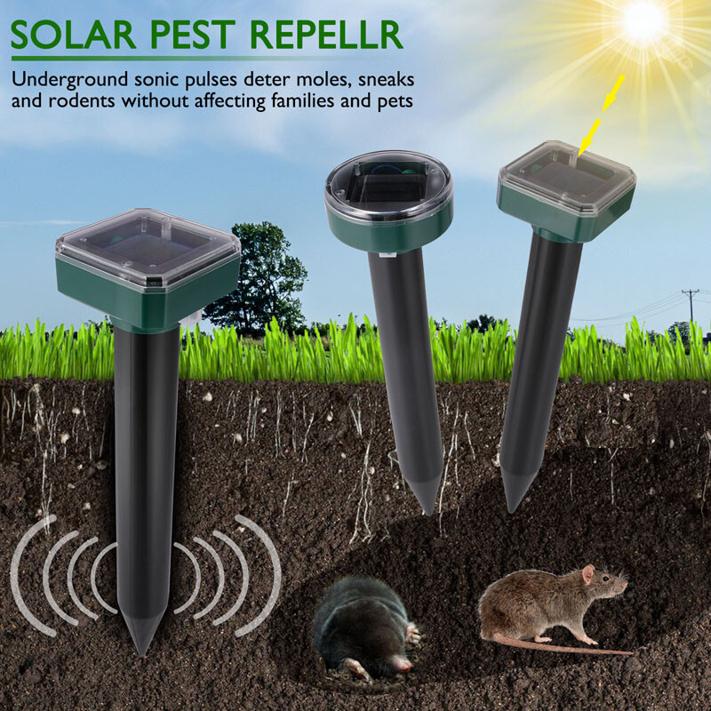 2X Electronic Repellent for Mosquito, Roach, Rat, Flea, Mice, Spider, Fly, Mole