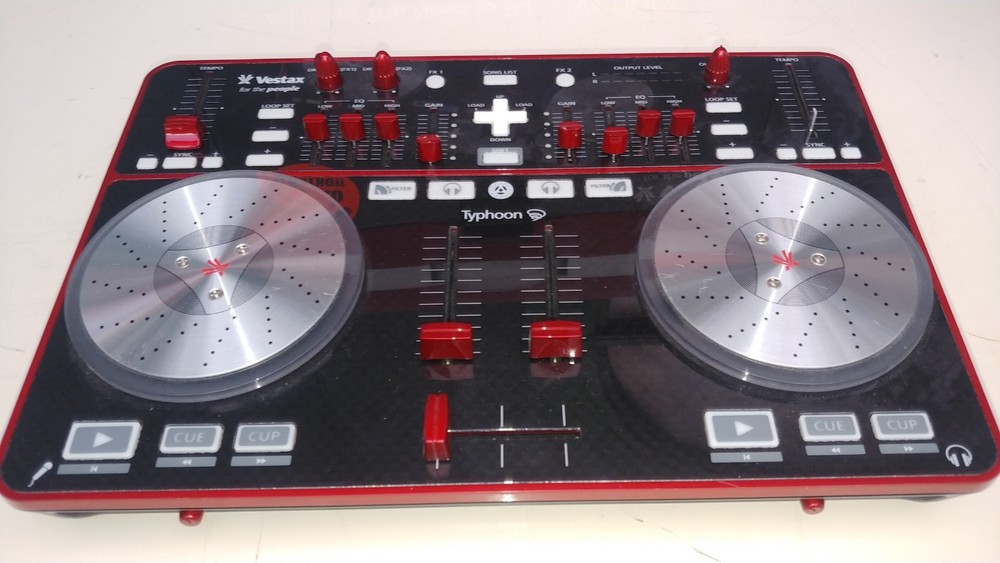 Vestax Typhoon DJ Interface MIDI