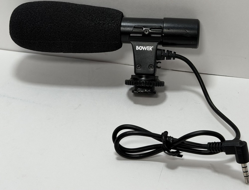 Bower Professional On-Camera Electret Condenser Microphone model MIC150