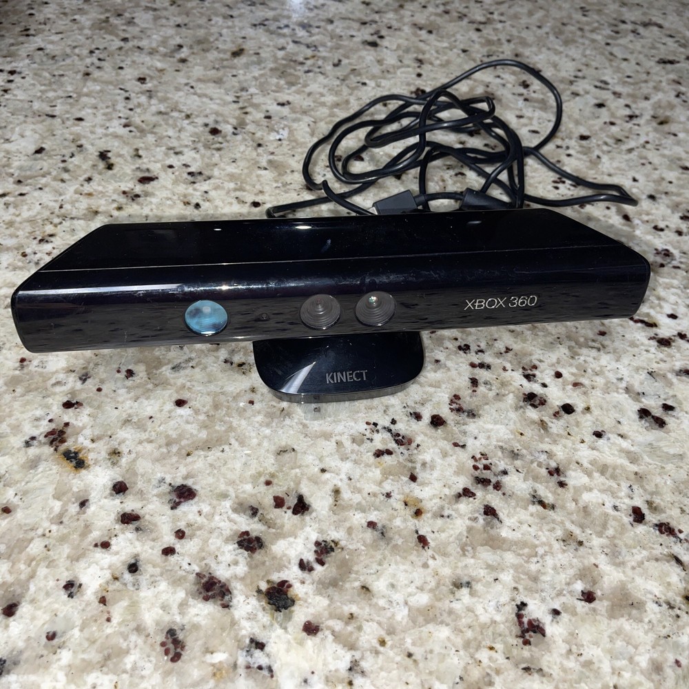 Genuine Microsoft XBOX 360 Kinect Sensor Bar Model 1414 Black Works