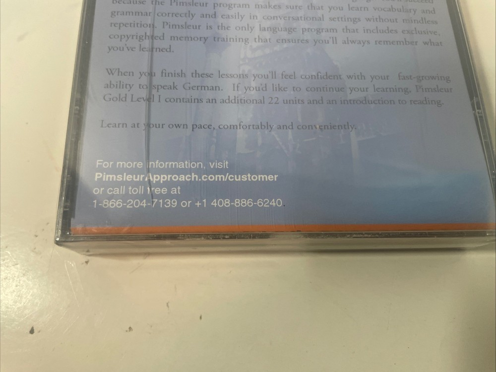 Pimsleur Quick & Simple German 2nd Revised Edition CD Audio Lessons Complete NEW