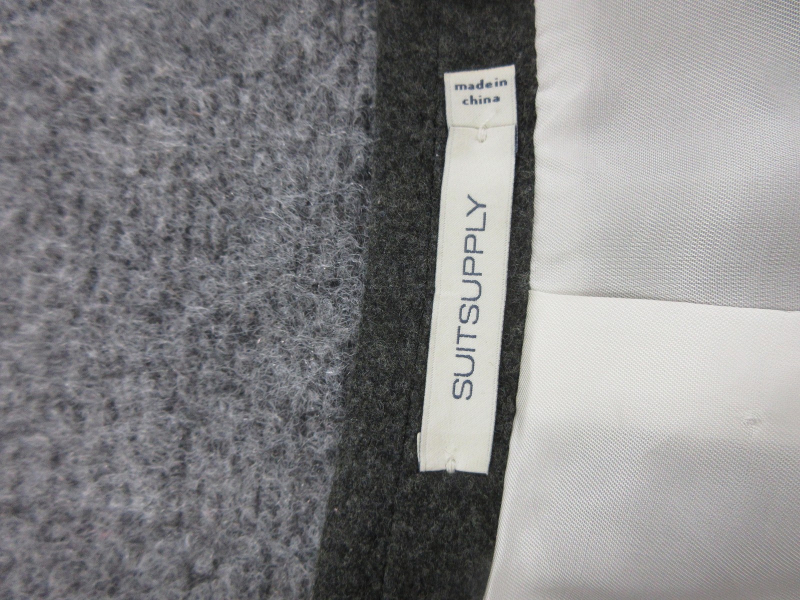 Suitsupply Blazer Mens 40 Gray Wool Flannel Sport Coat Vitale Barberis Canonico