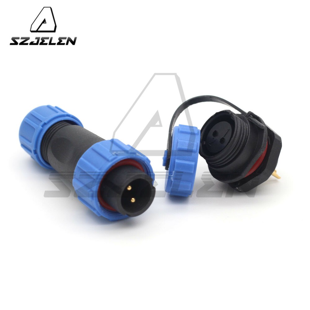 SP13 2Pin IP67 Waterproof Aviation Connector Plug Socket,Electrical Connector
