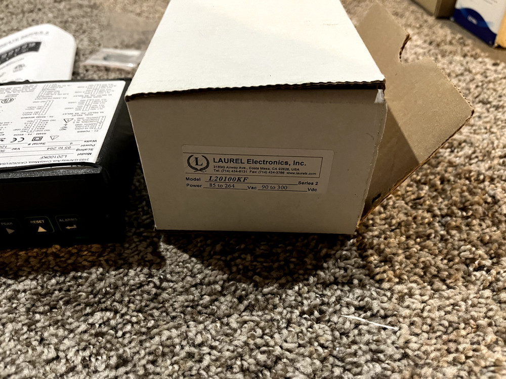 Laurel Electronics L20100KF Series 2 Digital Process Panel Meter