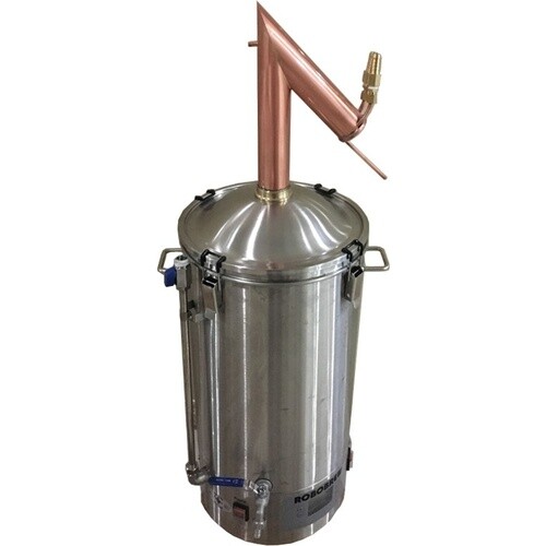 Copper Pot Still Top - fits Brewzilla, Grainfather,