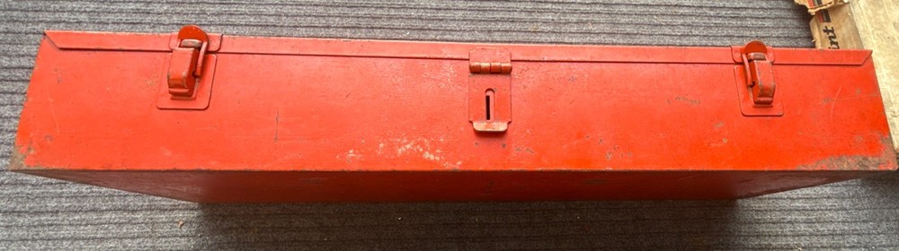 Vintage Snap-On Tool Box for Socket Set KRA 280 Date Code 72 KRA-280