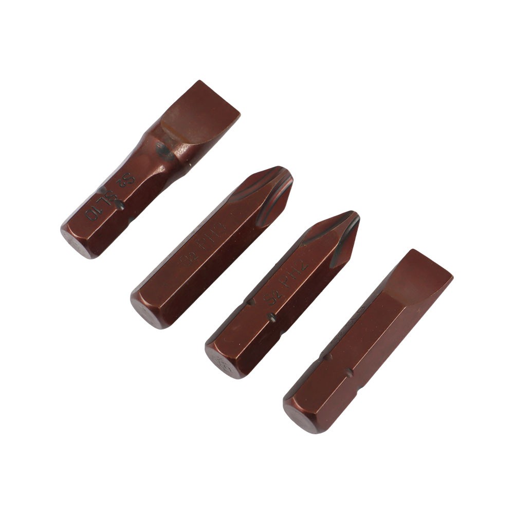 Precision Hex Impact Driver Socket Set Screw 12 ×1/2" Screwdriver Bits Phillips