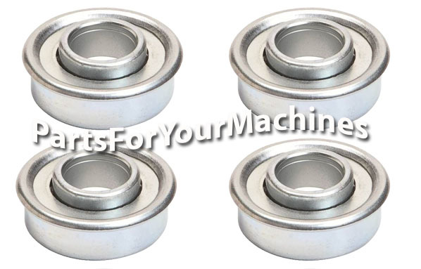 (4) CASTER BEARINGS, 1-1/8" OD x 1/2" ID, FOR INVACARE WHEELCHAIRS