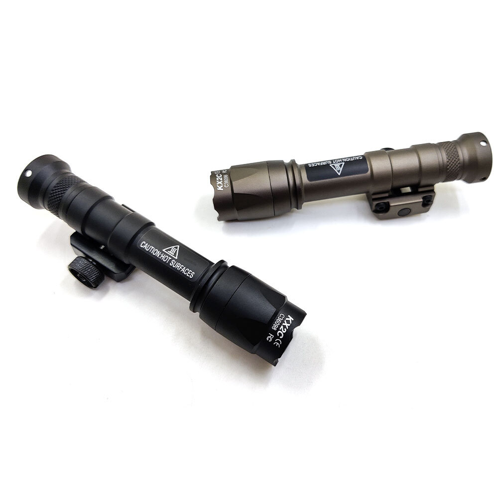 Tactical Flashlight For M600C White LED W/ Tail Switch Controller Rifle Light US