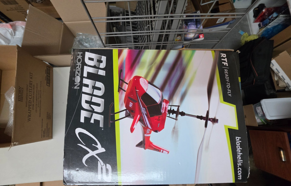 NEW OPEN BOX E-FLITE Blade CX2 R/C Remote Control Heli Helicopter