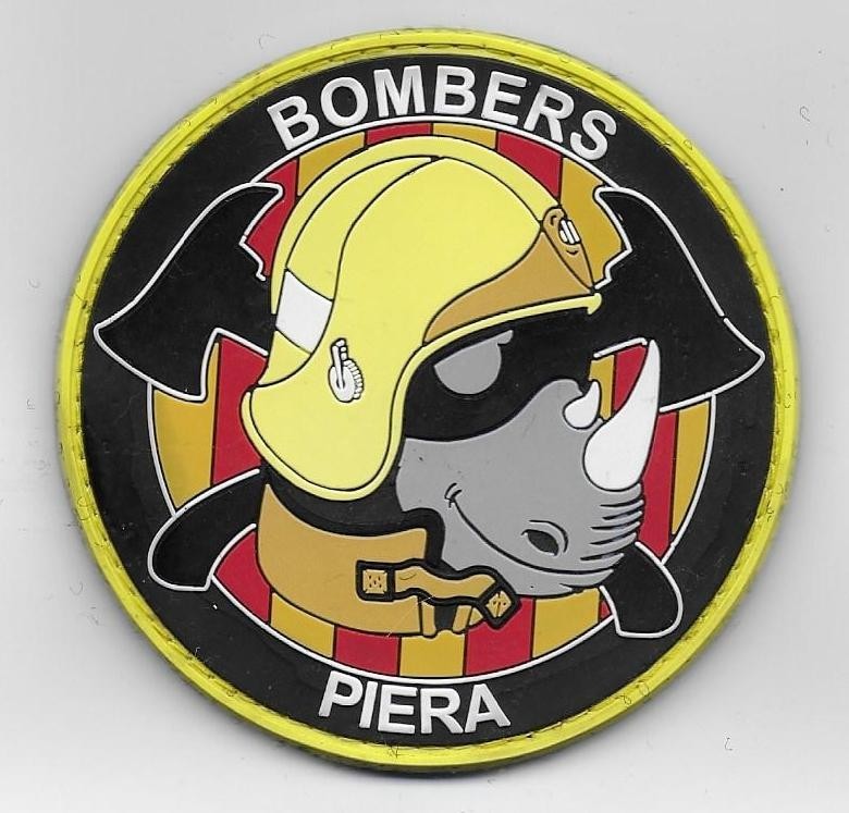 SPAIN  PIERA  FIRE PATCH